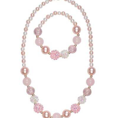 Great Pretenders Armbånd/Halskæde - Pearly Pink