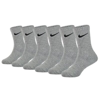 Nike Strømper - Performance Basic - 6-Pak - Dark Grey Heather