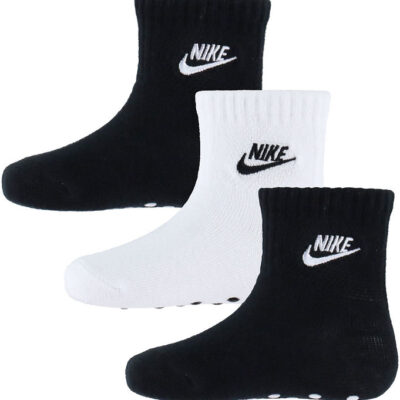 Nike Strømper - Core Futura Gripper - 3-Pak - Sort/Hvid