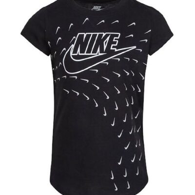 Nike T-shirt - Futura Swoosh Glide - Sort