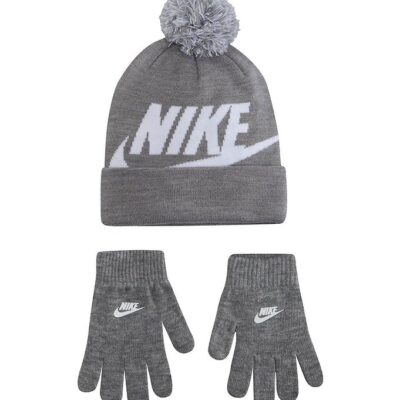 Nike Hue/Handsker - Strik - Swoosh - Grey Heather