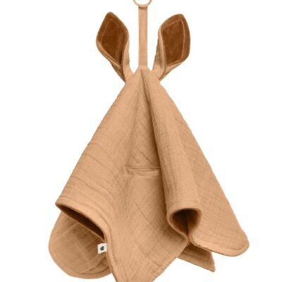 BIBS Nusseklud - 40x40 cm - Kangaroo - Sand/Caramel
