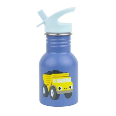 A Little Lovely Company Enkeltlags Ståldrikkedunk - 350ml - Dump Truck
