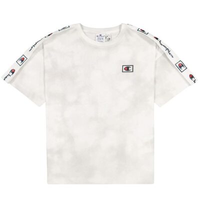 Champion Fashion T-Shirt - Hvid/Grå m. Logo
