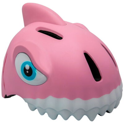 Crazy Safety Cykelhjelm - Shark - S - Pink