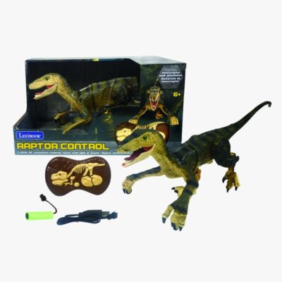 Lexibook Fjernstyret Velociraptor Dinosaur med Lydeffekter
