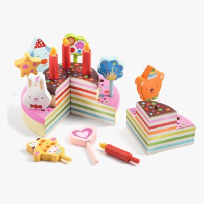 Djeco Legetøjskage Happy Birthday