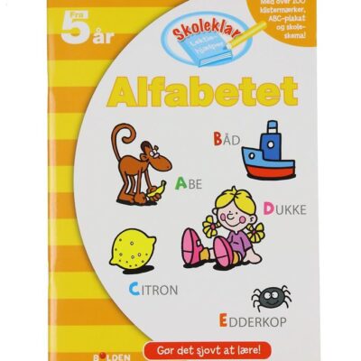 Forlaget Bolden Bog - Alfabetet - Dansk