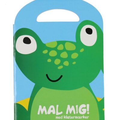 Forlaget Bolden Malebog - Mal mig m. Klistermærker - Dansk