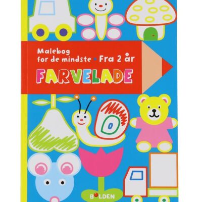 Forlaget Bolden Malebog - Farvelade - For De Mindste - Dansk