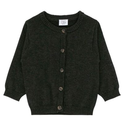 Hust and Claire Cardigan - Clyde - Strik - Koksgrå Melange