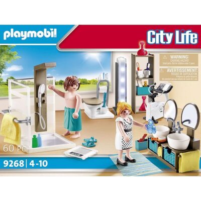 Playmobil City Life - Badeværelse - 9268 - 60 Dele