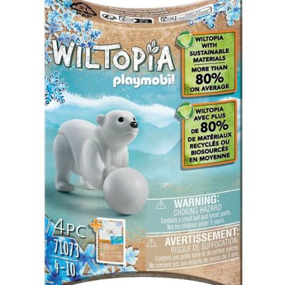 Playmobil Wiltopia - Ung Isbjørn - 71073 - 4 Dele