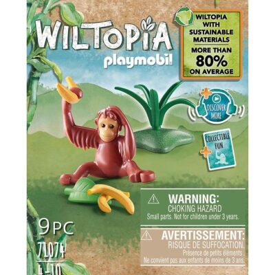 Playmobil Wiltopia - Ung Orangutang - 71074 - 9 Dele
