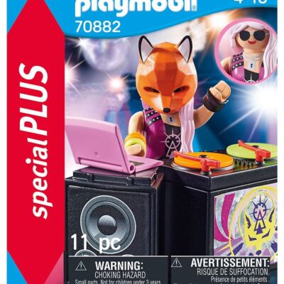 Playmobil SpecialPlus - DJ Med Pladespiller - 70882 - 11 Dele