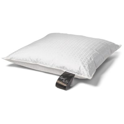 Moskusdun hovedpude - Mellem høj pude - 60x63 cm - 3 kammer dunpude - Royal By Borg Daisy