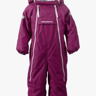 Didriksons Borga Flyverdragt, Dark Lilac 60, Vandtæt, Flyverdragt børn