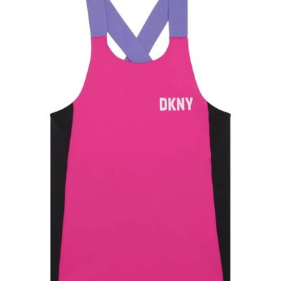 DKNY Træningstop - Rose Peps/Sort
