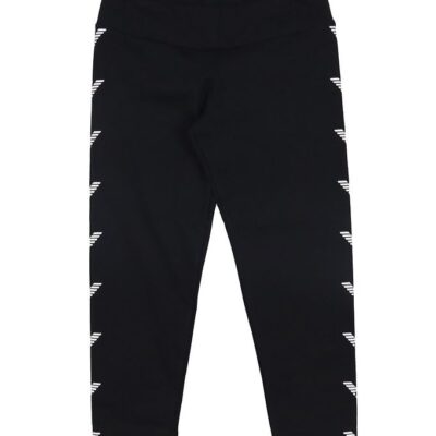 EA7 Leggings - Sort m. Logoer