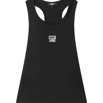 DKNY Top - Sort m. Logo