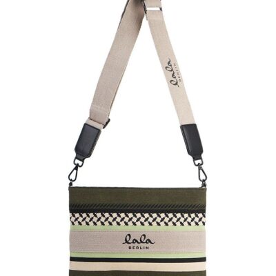 Lala Berlin Skuldertaske - Madina - Multicolor Avocado