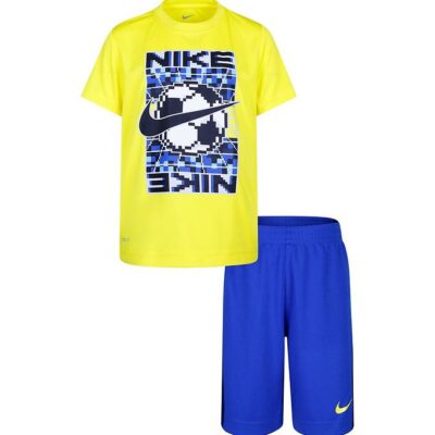Nike Shortssæt - T-shirt/Shorts - Dri-Fit - Game Royal