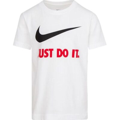 Nike T-shirt - Hvid/Rød