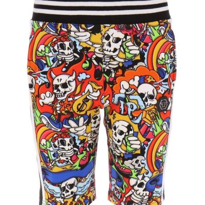 Philipp Plein Sweatshorts - Multifarvet