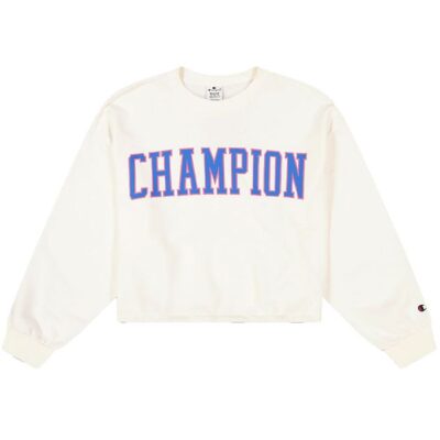Champion Fashion Sweatshirt - Cropped - Hvid