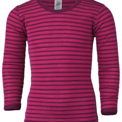 Engel Bluse - Uld/Silke - Raspberry/Orchid