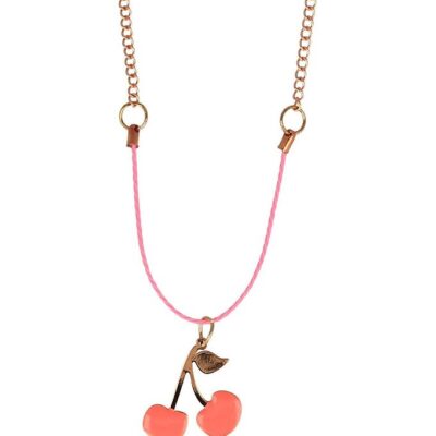 Meri Meri Halskæde - Enamel Cherries Necklace
