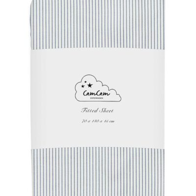 Cam Cam Stræklagen - 60x120x15 cm - Classic Stripes Blue