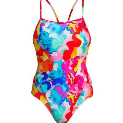 Funkita Badedragt - Single Strap - Messy Monet