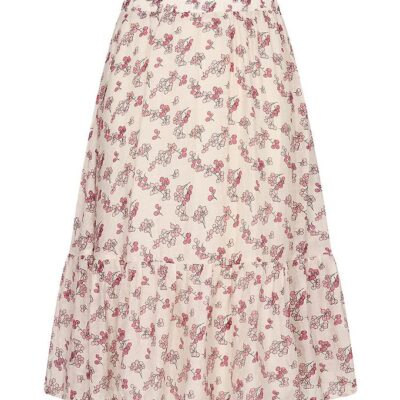Sofie Schnoor Girls Nederdel - Antique White m. Bær