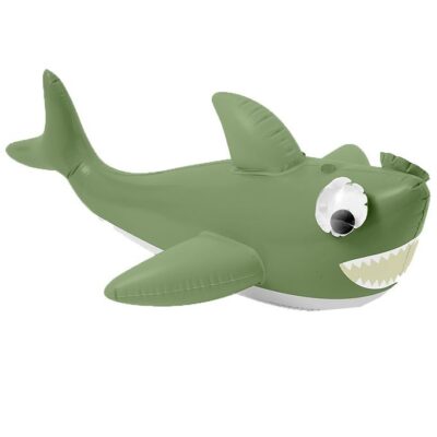 SunnyLife Giant Sprinkler Shark - 248 x 148 cm - Grøn