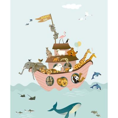 Vissevasse Plakat - 30x40 - Noah's Ark