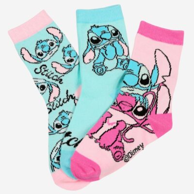 Disney Stitch Strømper 3-pak, Multifarvet, 31-34