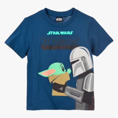 Star Wars Mandalorian T-shirt, Navy, 98-104