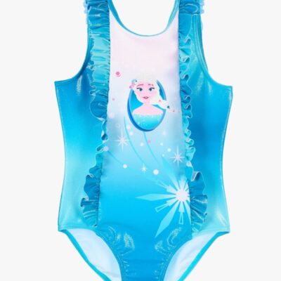 Disney Frozen Badedragt, Turkis, 128-134