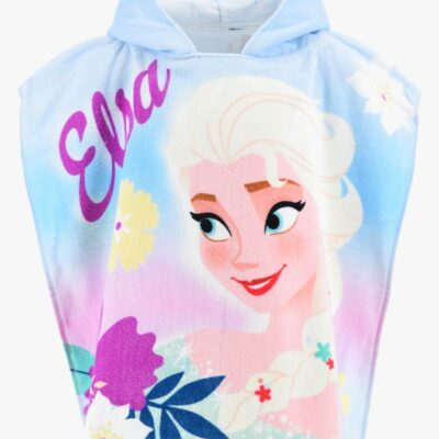 Disney Frozen Badeponcho 100% Bomuld, Blå