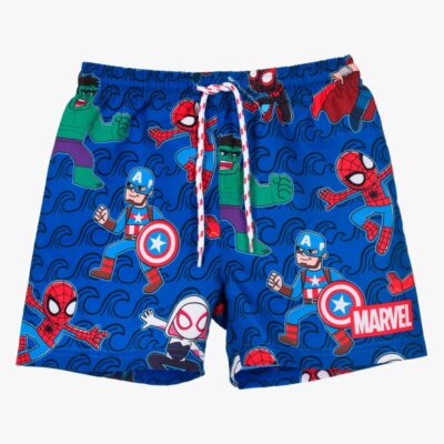 Marvel Avengers Badeshorts, Blå, 116-122