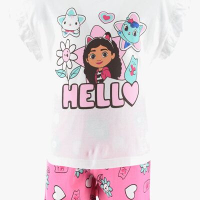Gabby's Dollhouse Pyjamas, Hvid, 104-110
