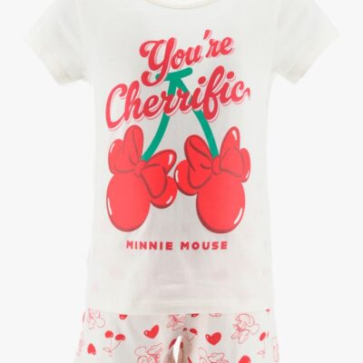 Disney Minnie Mouse Pyjamas, Hvid, 98-104