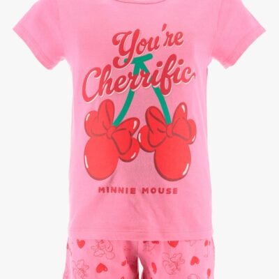 Disney Minnie Mouse Pyjamas, Pink, 104-110