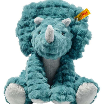 Steiff Bamse - 28 cm. - Soft Cuddly Friends Dixi Triceratops