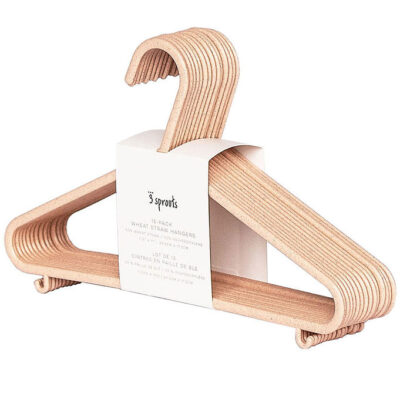 3 Sprouts Bøjle - 15-pak - 29,5 x 17,5 cm - Rosa