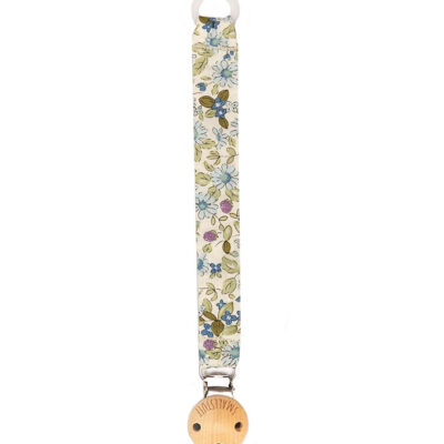 Smallstuff Suttesnor - Soft Blue/Green m. Blomster