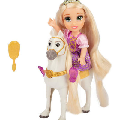 Disney Princess Dukke - 15 cm - Rapunzel & Maximus
