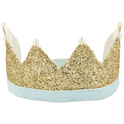 Meri Meri Udklædning - Gold & Pearl Crown