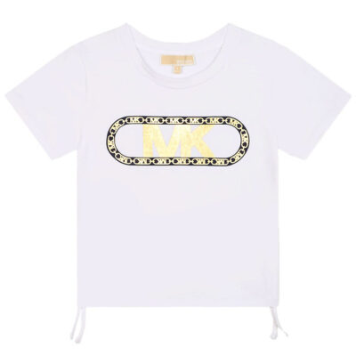 Michael Kors T-shirt - Hvid m. Guld